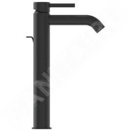 Ideal Standard CeraLine - Mitigeur de lavabo avec vidage, noir BC194XG