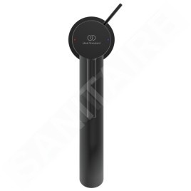 Ideal Standard CeraLine - Mitigeur de lavabo avec vidage, noir BC194XG