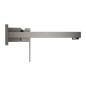 Grohe Eurocube - Mitigeur de lavabo encastré, installation à 2 trous, Hard Graphite brossé 23447AL0