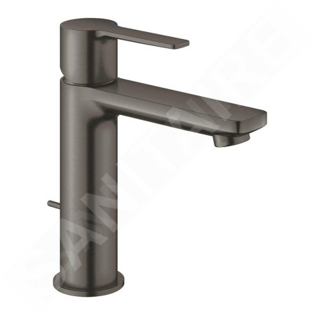 Grohe Lineare - Mitigeur de lavabo avec vidage, Hard Graphite brossé 32114AL1