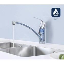 Grohe Start Edge - Mitigeur de lavabo avec vidage Push-Open, chrome 23900001
