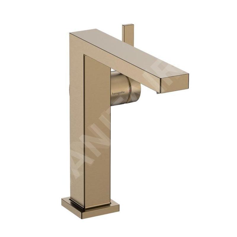 Hansgrohe Tecturis E - Mitigeur de lavabo avec vidage Push-Open, CoolStart, EcoSmart, bronze brossé 73042140