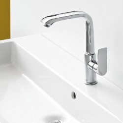 Hansgrohe Metris New - Mitigeur de lavabo 230 avec vidage, chrome 31087000