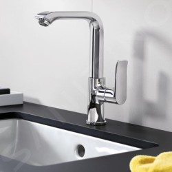 Hansgrohe Metris New - Mitigeur de lavabo 230 avec vidage, chrome 31087000
