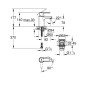 Grohe Get - Mitigeur de lavabo avec vidage Push-Open, chrome 23586000