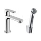 Hansgrohe Rebris S - Mitigeur de lavabo avec douchette de bidet, chrome 72215000