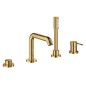 Grohe Essence - Combiné quatre trous pour plage de baignoire, Cool Sunrise 19578GL1 Grohe Essence - Combiné quatre trous pour plage de baignoire, Cool Sunrise 19578GL1