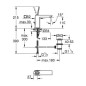 Grohe Eurocube Joy - Mitigeur de lavabo M, chrome 23657000