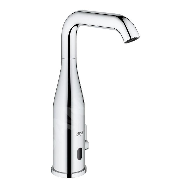 Grohe Essence E - Mitigeur électronique infrarouge de lavabo, avec mélangeur et limiteur de température ajustable, chrome Grohe Essence E - Mitigeur électronique infrarouge de lavabo, avec mélangeur et limiteur de température ajustable, chrome