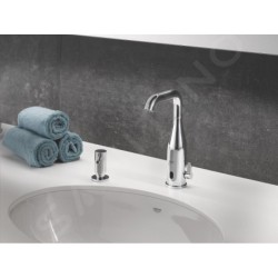 Grohe Essence E - Mitigeur électronique infrarouge de lavabo, avec mélangeur et limiteur de température ajustable, chrome