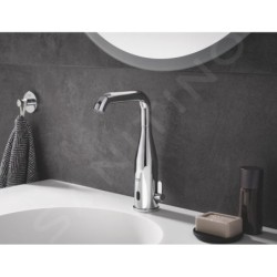 Grohe Essence E - Mitigeur électronique infrarouge de lavabo, avec mélangeur et limiteur de température ajustable, chrome