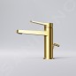 Steinberg 340 - Mitigeur de  lavabo, avec garniture de vidage, or brossé 340 1000 BG