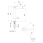 Steinberg 340 - Mitigeur de lavabo, or brossé 340 1700 BG