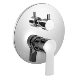 Bruckner Baron - Mitigeur encastrable, pour 2 sorties, chrome 612.042.1