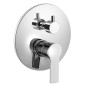 Bruckner Baron - Mitigeur encastrable, pour 2 sorties, chrome 612.042.1