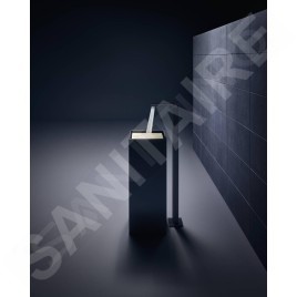 Axor MyEdition - Plaque 245 mm, verre noir 47901600