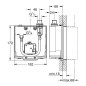 Grohe Corps d’encastrement - Corps encastré pour robinetterie de lavabo électronique 36337001