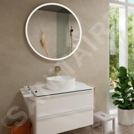 Hansgrohe Tecturis S - Mitigeur de lavabo avec vidage Push-Open, CoolStart, EcoSmart, bronze brossé 73370140