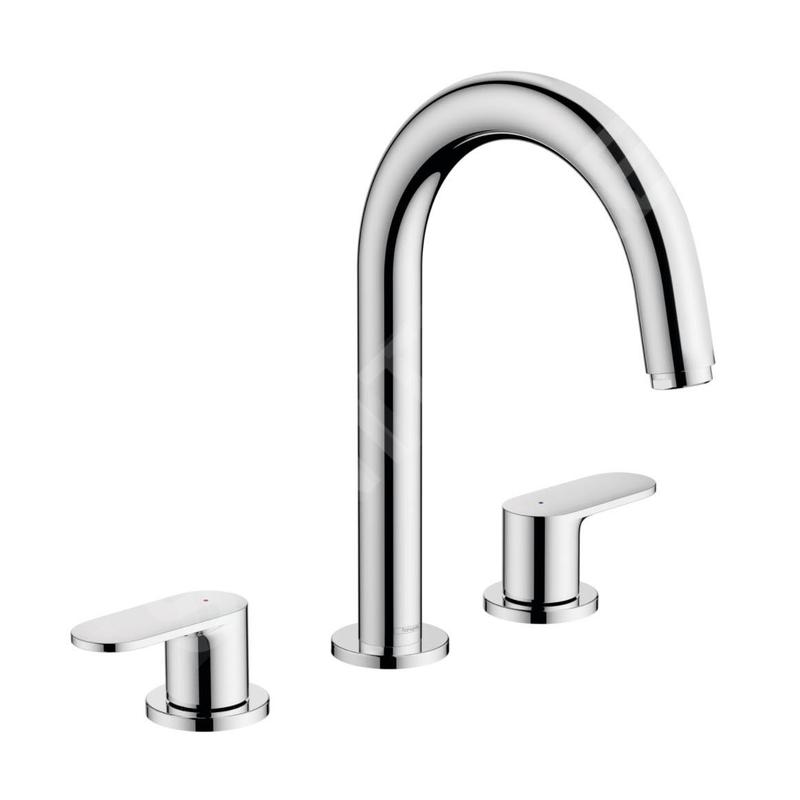 Hansgrohe Vernis Blend - Mitigeur de lavabo avec vidage, installation 3 trous, chrome 71553000