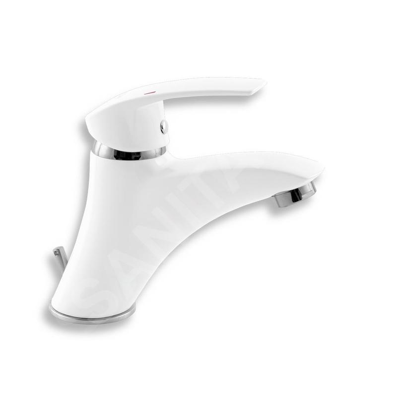 Novaservis Metalia 57 - Mitigeur de lavabo, blanc/chrome 57002/1,1 Novaservis Metalia 57 - Mitigeur de lavabo, blanc/chrome 57002/1,1