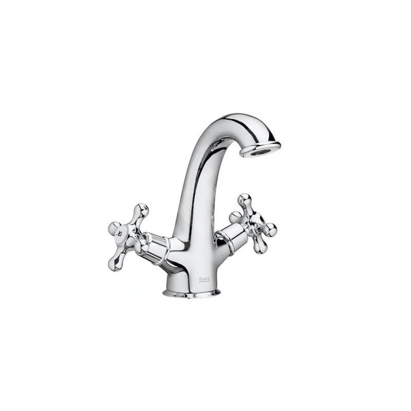 Roca Carmen - Mitigeur de lavabo avec vidage Click-Clack, chrome A5A3A4BC00
