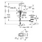 Grohe Eurocube - Mitigeur de lavabo avec vidage, Hard Graphite brossé 23127AL0