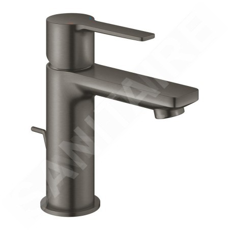 Grohe Lineare - Mitigeur de lavabo avec vidage, Hard Graphite brossé 32109AL1
