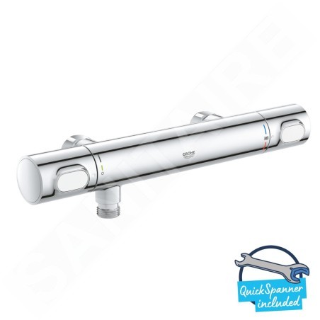 Grohe Precision Flow - Mitigeur de douche thermostatique, chrome 34799000