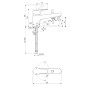 Ideal Standard Cerabase - Mitigeur de baignoire, chrome BD060AA