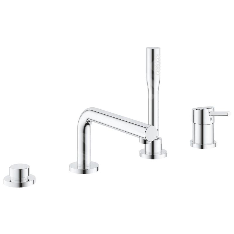 Grohe Concetto - Mitigeur au bord de baignoire, installation 4 trous, chrome 19576002