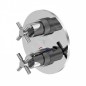 Steinberg 250 - Mitigeur thermostatique encastré pour 2 appareils, chrome 250 4133 3