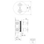 Steinberg 250 - Mitigeur thermostatique encastré pour 2 appareils, chrome 250 4133 3