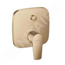 Hansgrohe Talis E - Mitigeur de baignoire encastré, bronze brossé 71745140