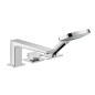 Hansgrohe Metropol - Mitigeur pour montage sur bord de baignoire, installation 3 trous, chrome 74551000 Hansgrohe Metropol - Mitigeur pour montage sur bord de baignoire, installation 3 trous, chrome 74551000