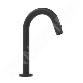 Hansa Nova Style - Bec déverseur de lavabo, noir mat 5091810133