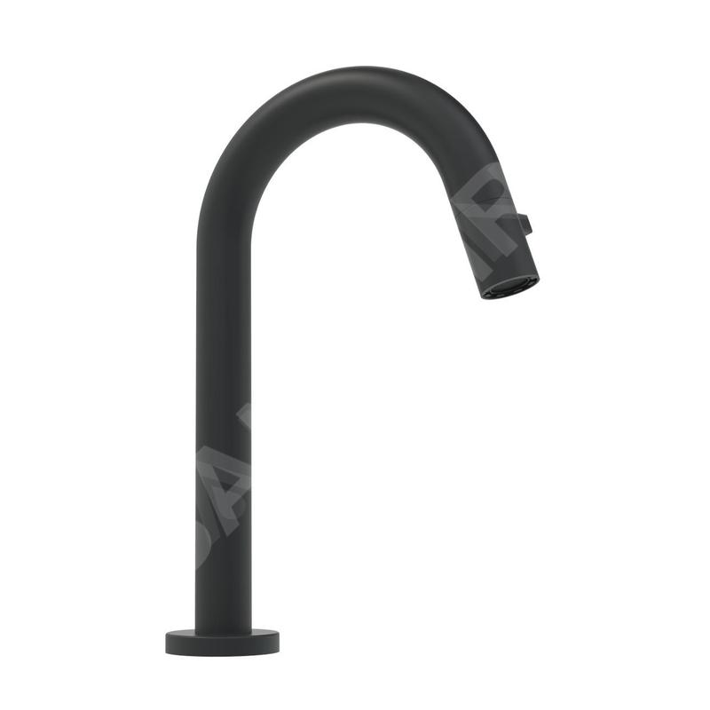 Hansa Nova Style - Bec déverseur de lavabo, noir mat 5091810133