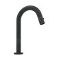 Hansa Nova Style - Bec déverseur de lavabo, noir mat 5091810133