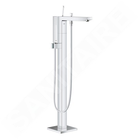 Grohe Eurocube Joy - Mitigeur de baignoire montage au sol, bec pivotant, chrome 23667001