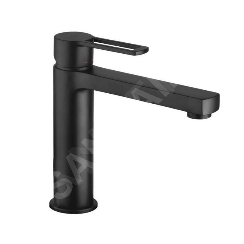 Paffoni Ringo - Mitigeur de lavabo, noir mat RIN071NO