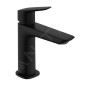Hansgrohe Logis - Mitigeur de lavabo avec vidage, EcoSmart, noir mat 71251670