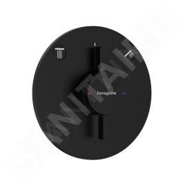 Hansgrohe DuoTurn S - Mitigeur encastré 2 sorties, noir mat 75418670