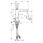 Axor Citterio - Mitigeur de lavabo, chrome 39031000
