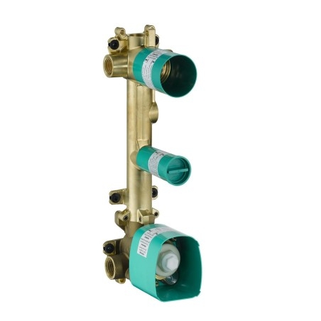 Axor Corps d’encastrement - Corps d’encastrement pour module thermostatique pour deux sorties, chrome 36701180