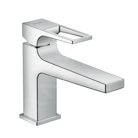 Hansgrohe Metropol - Mitigeur de lavabo 100 avec garniture de vidage Push-Open, chrome 74502000