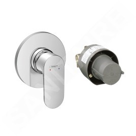 Hansgrohe Rebris S - Mitigeur de douche encastré, avec corps, chrome 72648000