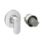 Hansgrohe Rebris S - Mitigeur de douche encastré, avec corps, chrome 72648000
