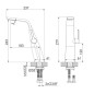 Steinberg 260 - Mitigeur de lavabo, chrome 260 1700 1
