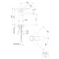 Steinberg 340 - Mitigeur de lavabo, or brossé 340 1010 BG