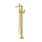 Steinberg 340 - Mitigeur de bain sur pied, or brossé 340 1162 BG