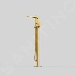 Steinberg 340 - Mitigeur de bain sur pied, or brossé 340 1162 BG